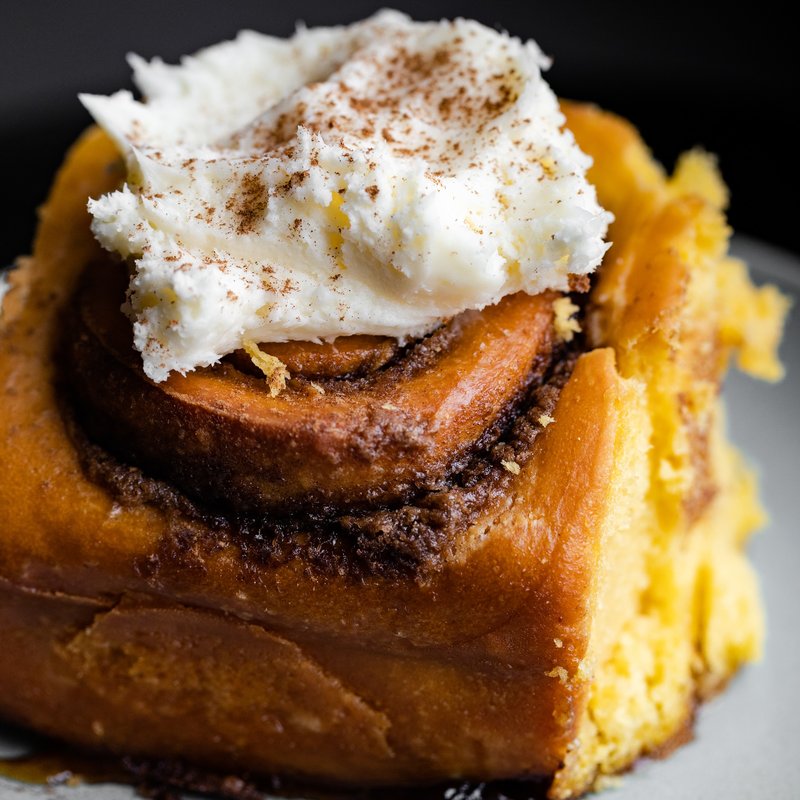 Sweet Potato Cinnamon Rolls