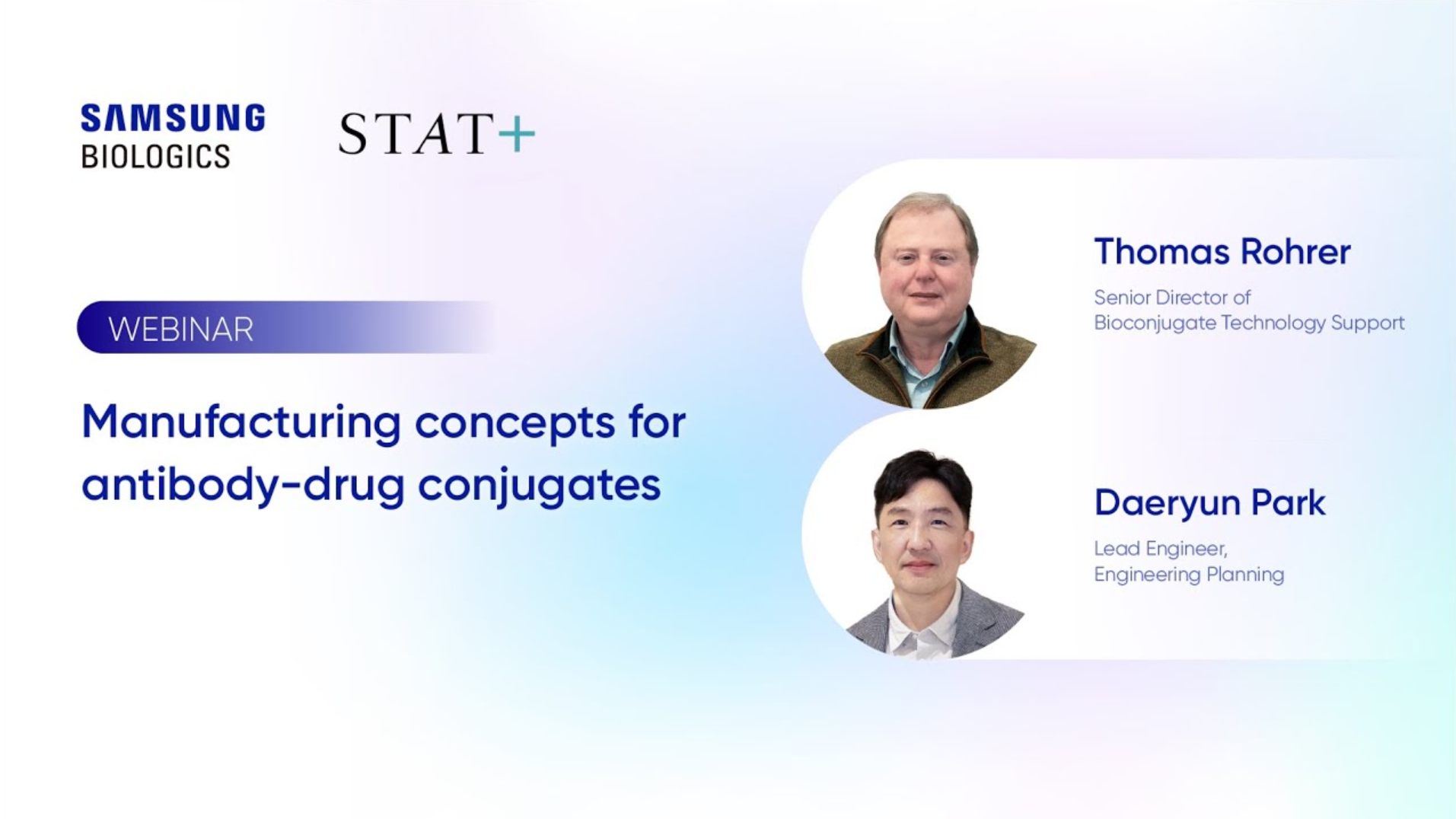 Manufacturing concepts for antibody-drug conjugates | Webinar