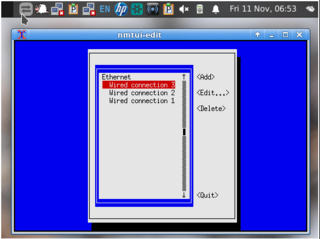 Simple Network Manager frontend written in Qt