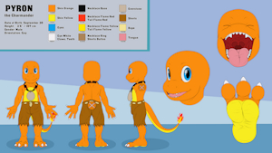 Pyron Ref Sheet - 2020 [by Cringeworthington] by Pyronlilchar