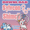 Sylveon Shimeji  FREE  [SFW NSFW] by BlackCachomon