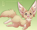 Fennec [Tshirts & Stickers available] by Uluri