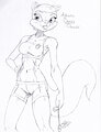 Athletic Sandy Cheeks by zmorphcom