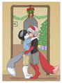 Pecks Under Mistletoe -C- by Soroxel