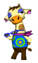 Brawl Sticker Gracie (Animal Crossing WW).png