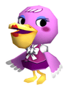 Brawl Sticker Phyllis (Animal Crossing WW).png