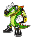 Brawl Sticker Vector The Crocodile (Knuckles' Chaotix).png