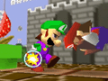 Luigi Tauntkick Mario SSB64.gif