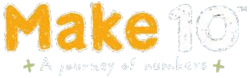 Logo for Make 10: A Journey of Numbers.