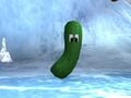 A cucumber.