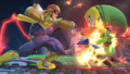 Forward Smash on Toon Link.