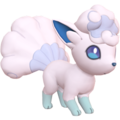 Official artwork of Alolan Vulpix in Super Smash Bros. Ultimate.