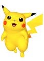 Official artwork of Pikachu.