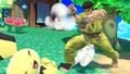 Failing to perform a Hadoken on Tortimer Island, with Pichu taunting.