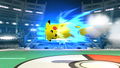 Pikachu's Skull Bash in Wii U.