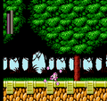 The Plant Barrier's appearance in Mega Man 6.