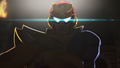 Captain Falcon's reveal in the By Book, Blade, and Crest of Flame trailer.