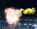 Pikachu's Skull Bash in Brawl.