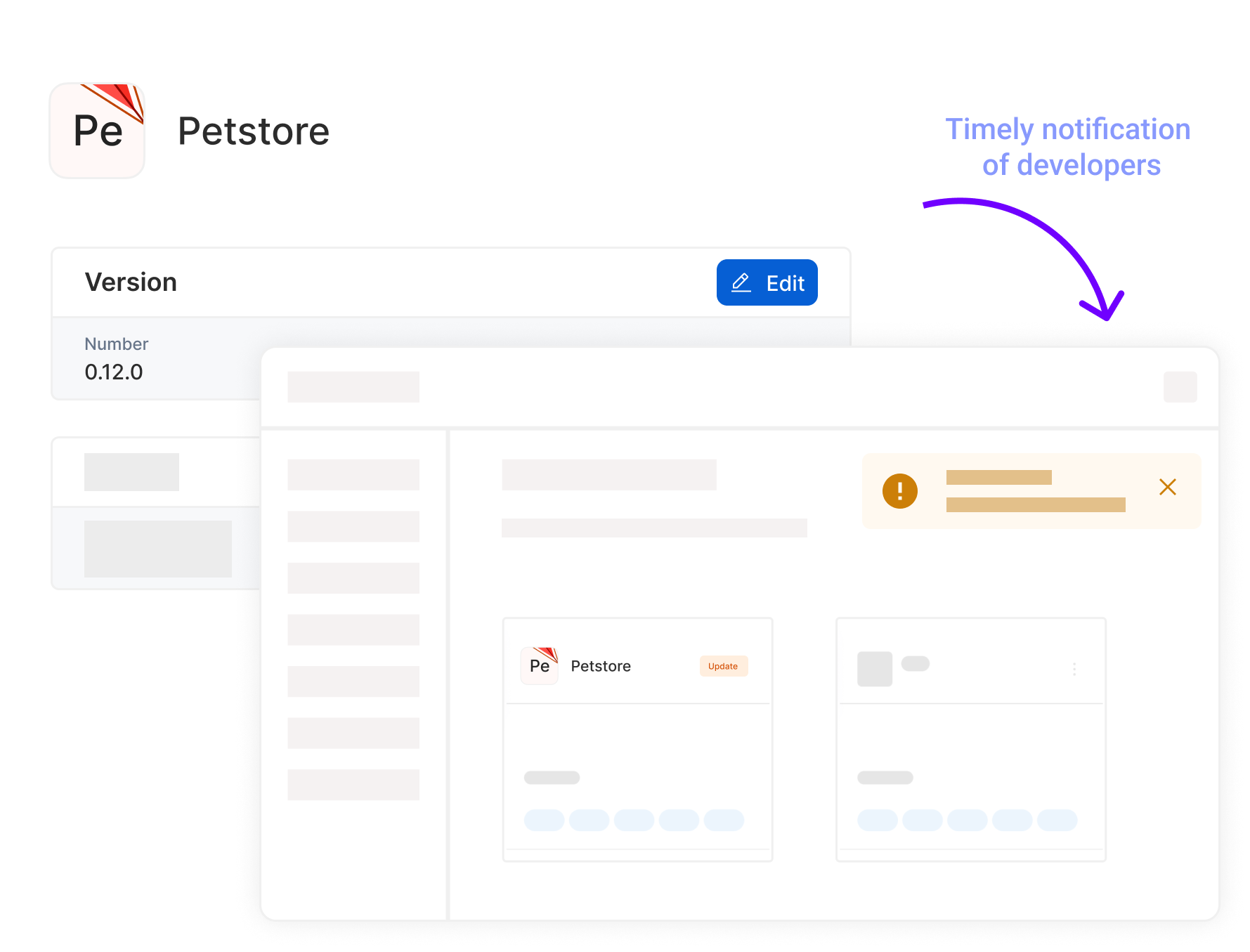 Efficient API versioning