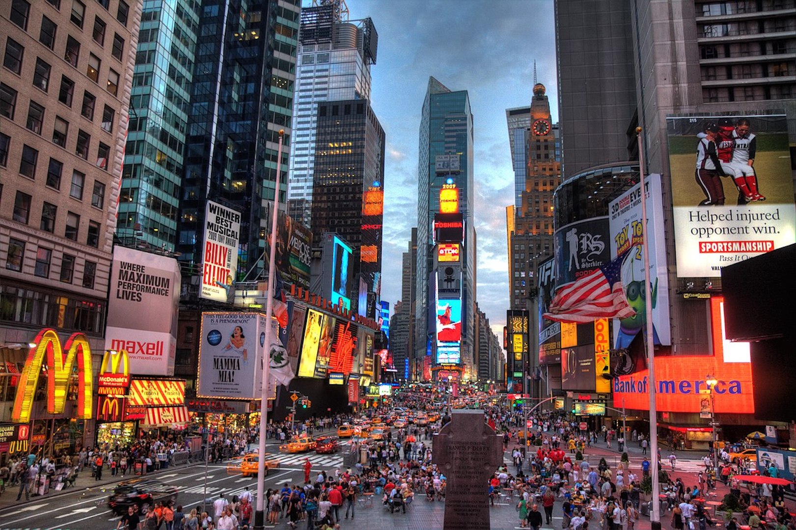 Times Square, em Nova York