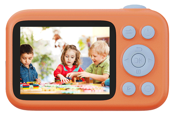 Câmera infantil FunCam laranja