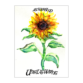 Kid Super x Crying Sunflower Poster