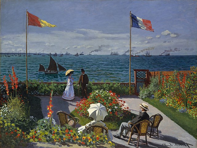 생아르스의 정원(Garden at Sainte-Adresse)