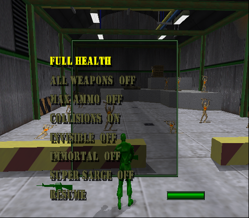 Army Men Sarge's Heroes 2 PS2 - Debug 1.png