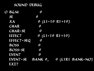 Arc the Lad III Debug Menu Sound Test.png