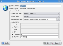 External Script Dialog