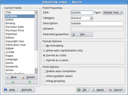 Fields Editor