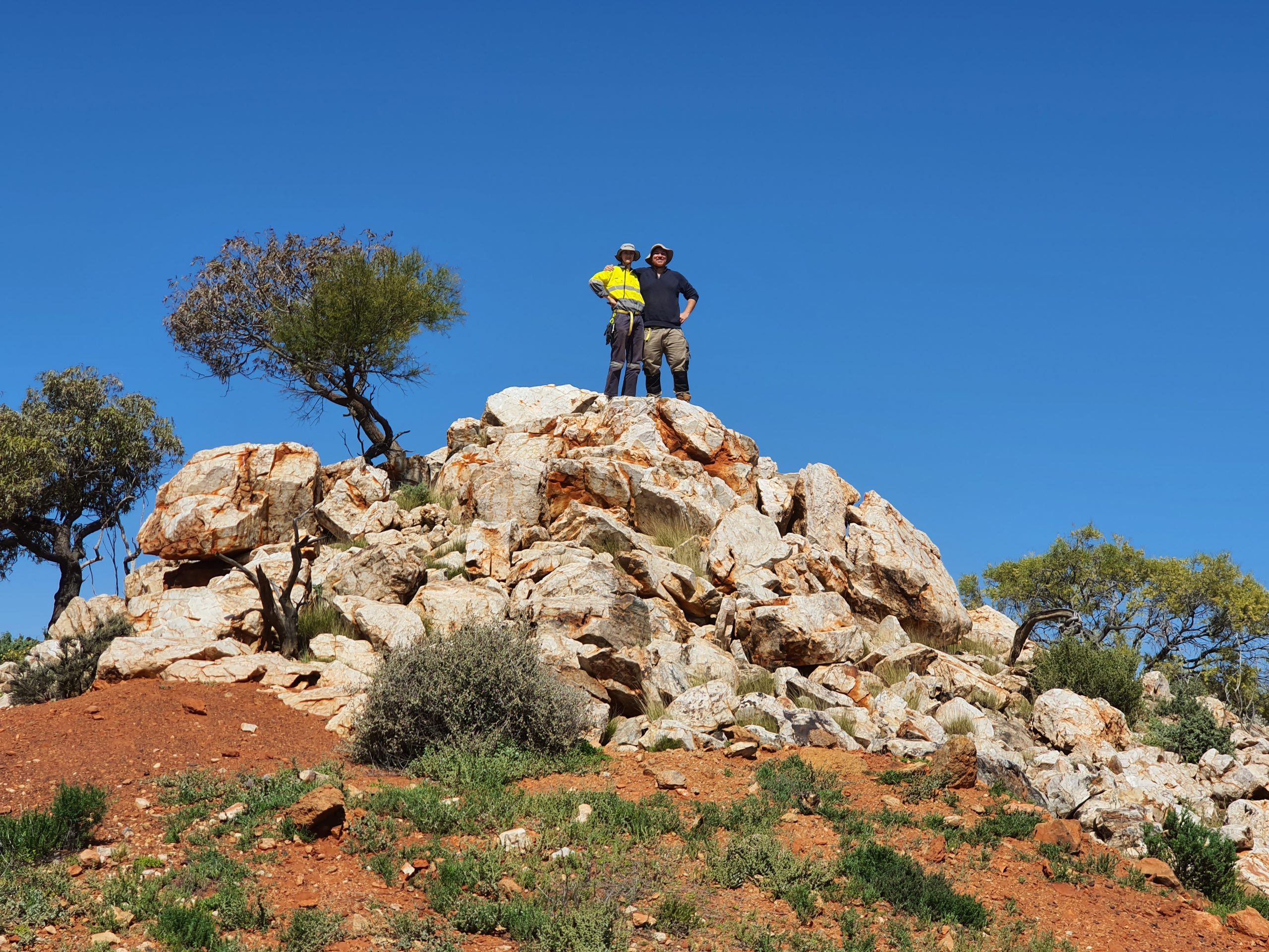 Men Working in the Field