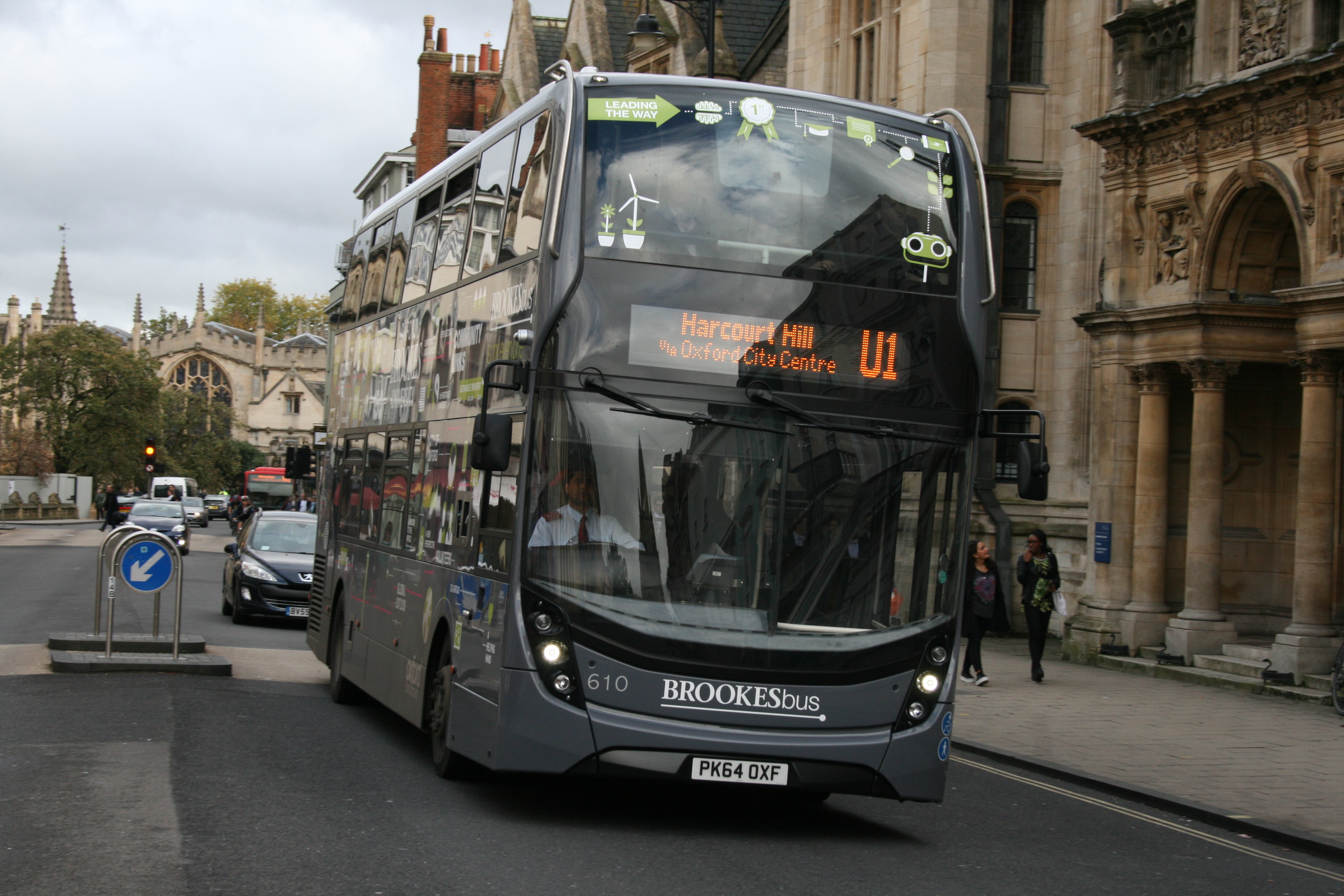 Alexander Dennis Enviro400 MMC bus in High Street