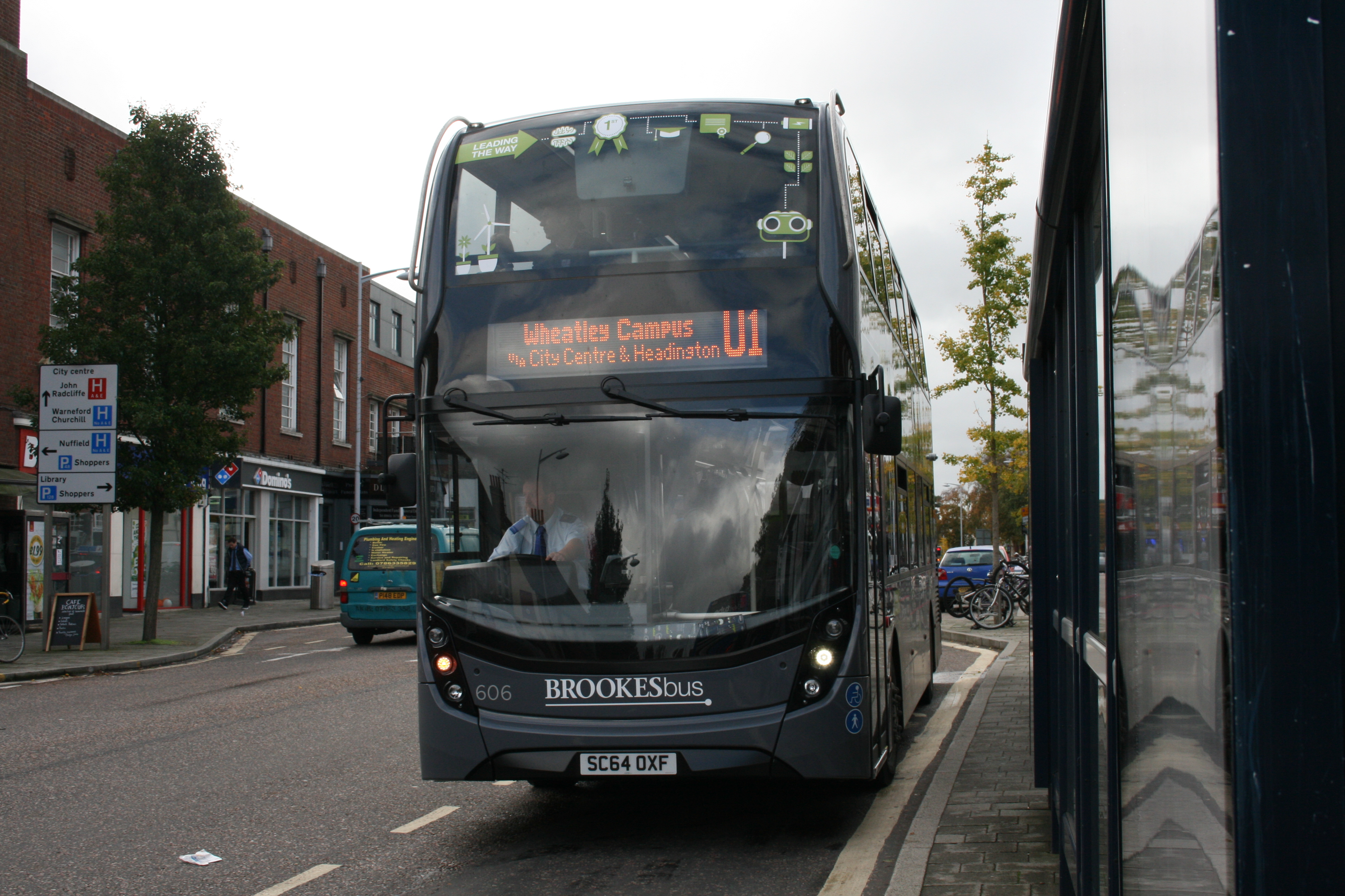 Oxford Bus Company 606 on Route U1