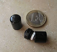 Two nano-size cache containers