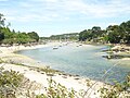 L'Anse du Moulin à Mer vue des environs de Pen Avel (vue vers l'amont)