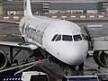 Airbus A320-200 G-OZBB at Gibraltar Airport Gate 3