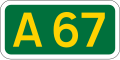 File:UK road A67.svg