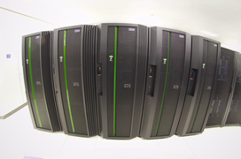 Dutch national supercomputer Huygens, an IBM pSeries 575 clustered SMP system