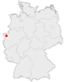 Location of Xanten