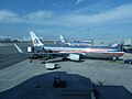 Boeing 767-300 N354AA at New York JFK Airport Gate B14