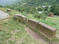 English: Tombstones. Français : Pierres tombales.