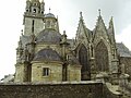 L'église Saint-Germain de Pleyben : vue d'ensemble 1