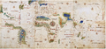 1502 - Ligne de partage du Nouveau Monde sur le Planisphère de Cantino