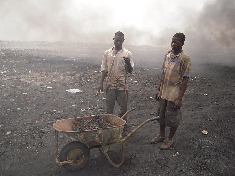 File:E-waste workers.jpg