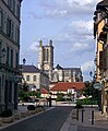 La cathédrale place de la Libération.