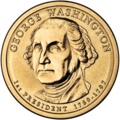 on a 2007 U.S. Dollar coin.