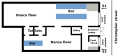 Layout of the Stonewall Inn