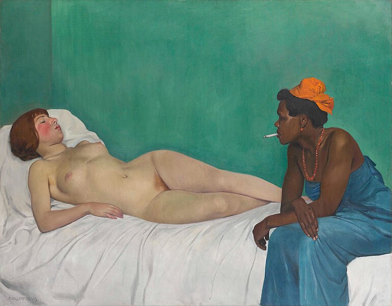 File:La Blanche et la Noire - Félix Vallotton - 1913.jpg