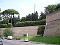 Mura Vaticane - backside